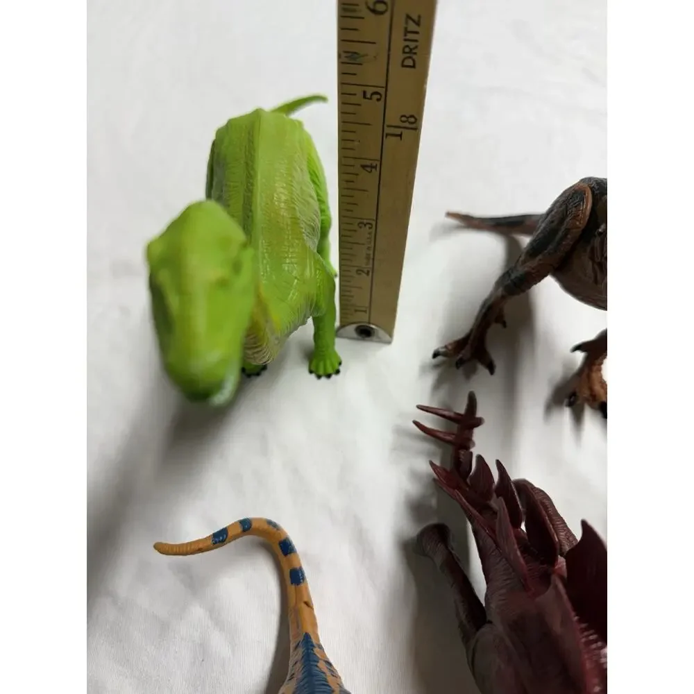 Jurassic World Dinosaur Figures Set Of 5 Make Sounds Different Sizes Kid Galaxy